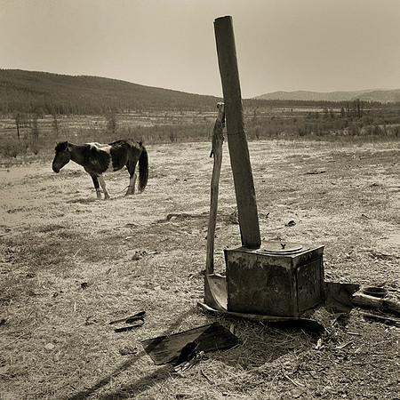 Abandoned stove