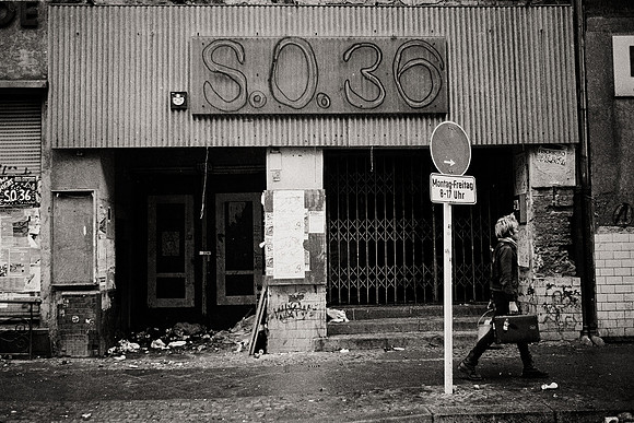SO36- The famous Berlin Punk Club  Jan 1st 1988, 12 x 16 Bromide Print