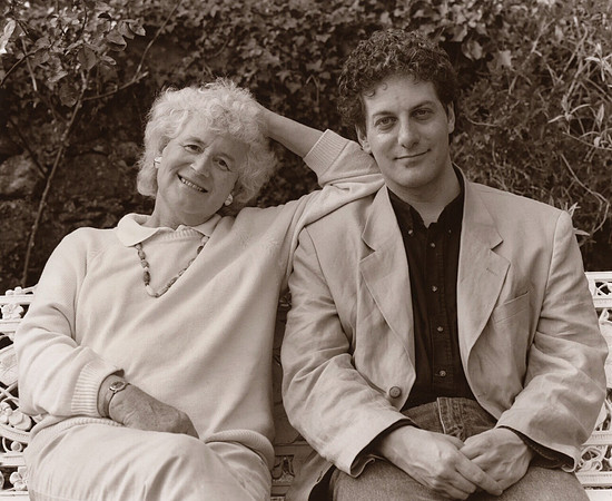 Jan Morris;  Writer Twm Morys, Poet